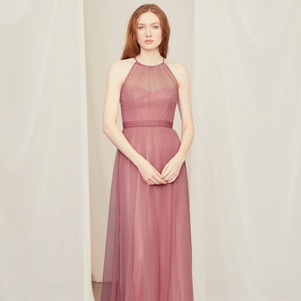 Amsale Aliki Dress- G980U - Hunter Green